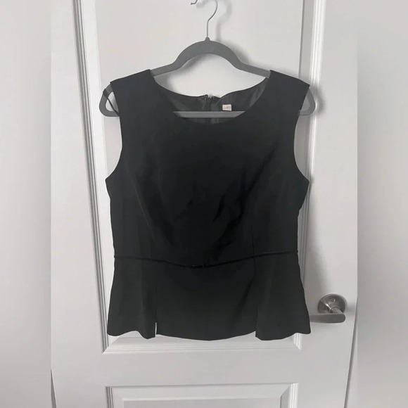 Vintage  | Y2K Black Top W/ Velvet Bow Detail | Size 12 - Picture 8 of 8
